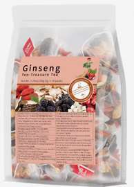 Ten-Treasure Ginseng Tea 30 Bags Natural Herbs