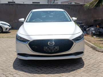 Mazda Sedan White Stylish Smooth Drive