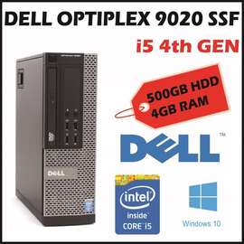 dell 9020 core i5,4gb,500gb,4th generation