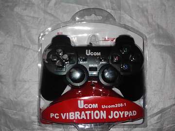 UCOM 208-1 PC VIBRATION JOYPAD GAMEPAD