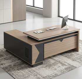 1.8M L-Shaped Office Desk