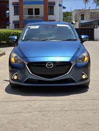 Mazda Demio petrol blue 2019