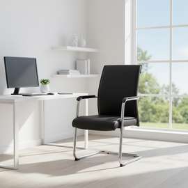 Office Chair; Ergonomic Mesh Waiting Office Chair
