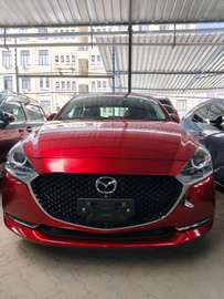 Mazda 2 red wine petrol 2020 2WD