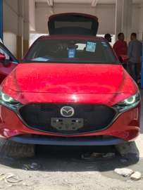 Mazda 3 2020 Red Hatchback Compact Efficient