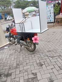 Durable Motorcycle Delivery Rack Large Load Carrier