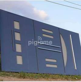 Modern heavy steels sliding Gates