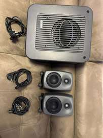 Genelec 8020 DPM Monitors(pair) + Genelec 7040 APM Sub