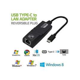 USB-C to Ethernet Converter USB-C to RJ45 Network Adapter