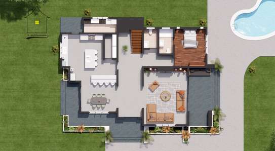 Contemporary 4-Bedroom Villa Design. image 4