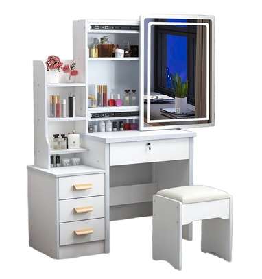 Dresser: Dressing Mirror With  Drawers In Mogonga image 5