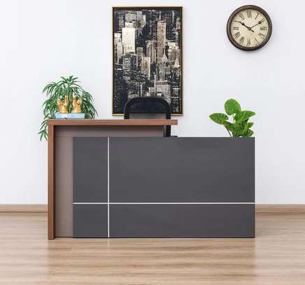Wooden 1800mm Office Reception Desk image 6
