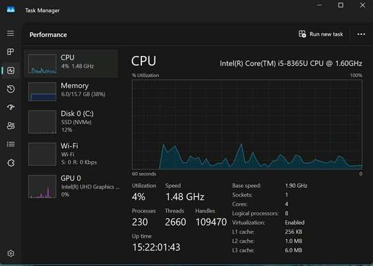 [Hp Elitebook 840 G6] [16Gb ram 256Gb SSD] image 9