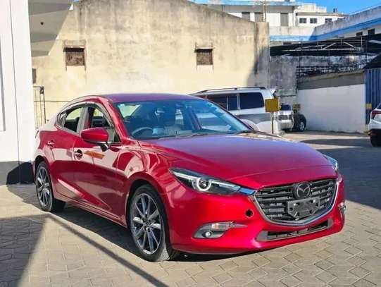 Mazda Axela sedan redwine image 11