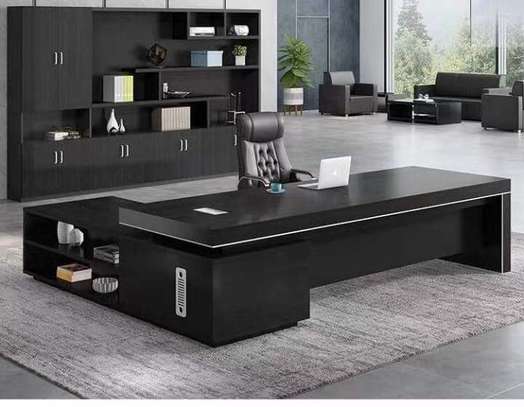 1800mm executive L-shaped office desk image 4