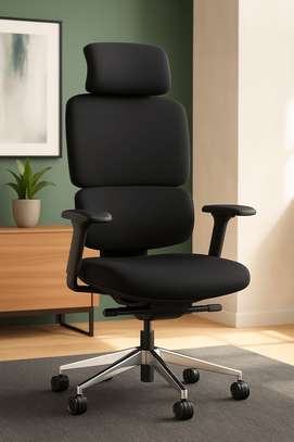 Full Fabric Orthopedic Office Chair image 3