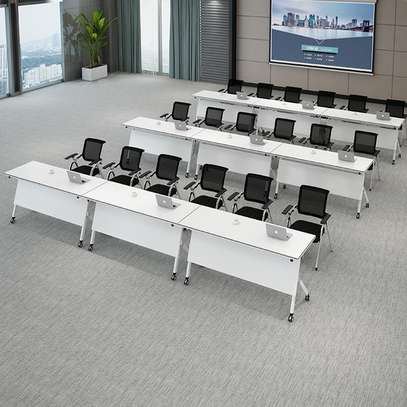 Office Desk: Foldable Conference  Training Office Desk image 6