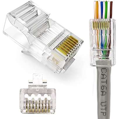 8P8C (RJ45) LAN Ethernet Network Cable Connector Plug image 3