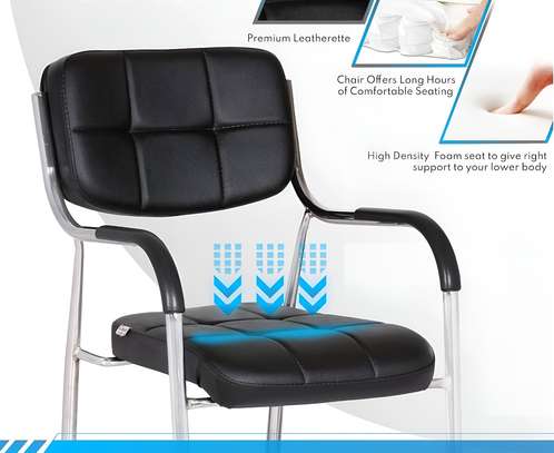 Office Chair:  Comfortable Padded Catalina Office Chair. image 4