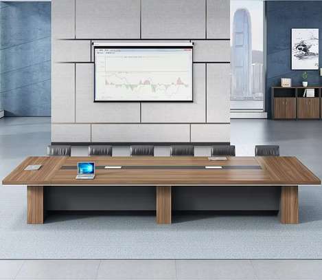 Conference table: 15-seater conference table for office image 5