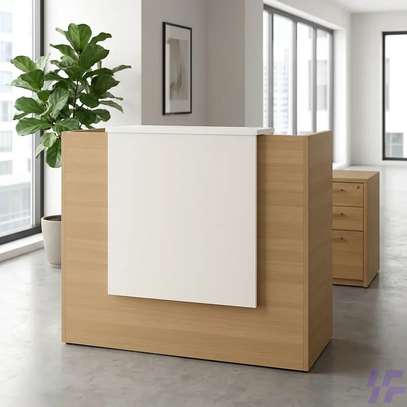 1400mm Office Reception Desk image 4