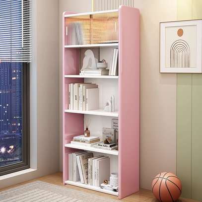Bookshelf; Modern 5 Tier Office  Bookshelf image 2