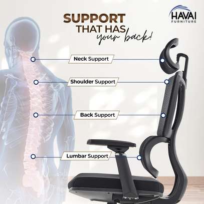 Health Focused Chair: Durable Orthopedic Office Chair image 3