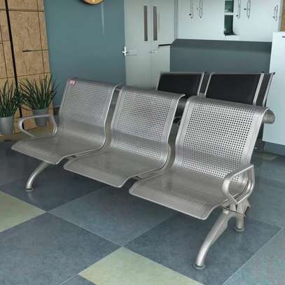 3-Link Steel Reception Bench image 2