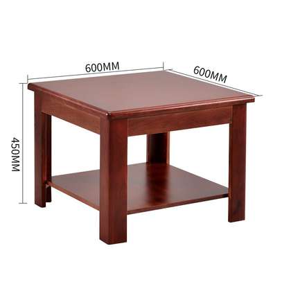 Coffee Table; Square Home Office Coffee Table image 5