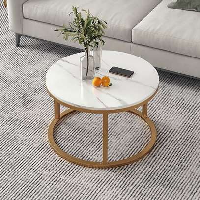 Coffee Tables: Marble Top Coffee Table For Living Room image 6