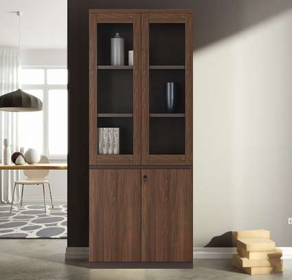Office Cabinet: 2-door Wooden Office Filing Cabinet image 2