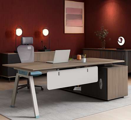 Office Desk: Advanced New Design L-Desk image 1