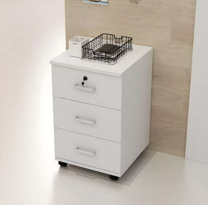 Office Cabinet :  3-Drawer Office Mobile Pedestal image 3