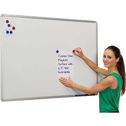 Magnetic dry erase whiteboard 5ft*4ft image 1