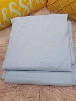 Super quality Hotel White Stripped Bedsheets Set image 13