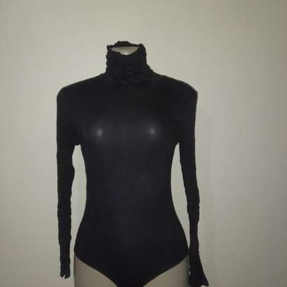 ladies bodysuit (black siz 6-8) image 1