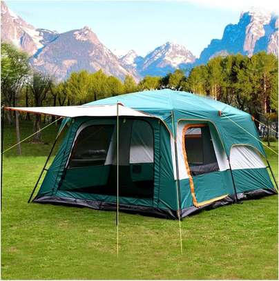 Large camping tents with 2 Rooms image 4
