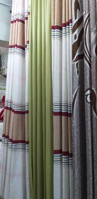 GREENISH PRINTED CURTAINS image 2