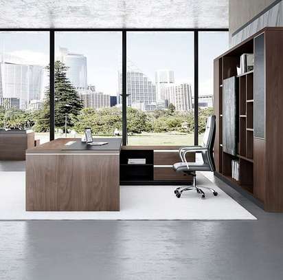 1800mm Premium Wooden Executive Office Desk image 7