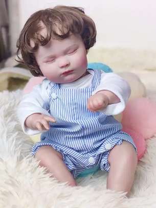 50cm Newborn Baby Size Silicone Reborn Doll image 5