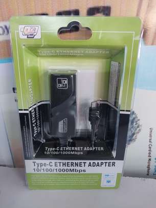 USB C Ethernet Network Adapter Type C ETHERNET ADAPTER image 1