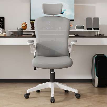 Ergonomic Mesh Office Chair with Headrest image 1