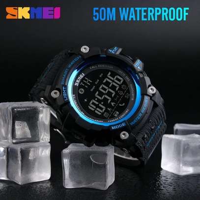 SKMEI 1227 Bluetooth Tactical waterproof sports smart watch image 4
