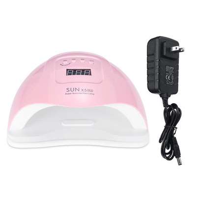 sun X5 Plus 110W UV LED Nail Lamp Machine - Pink image 4