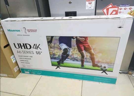 55 Hisense Smart 4K Frameless TV LED - Quick Sale image 1