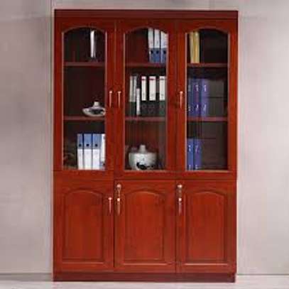 3 Door Wooden and Lockable Office Cabinet image 4