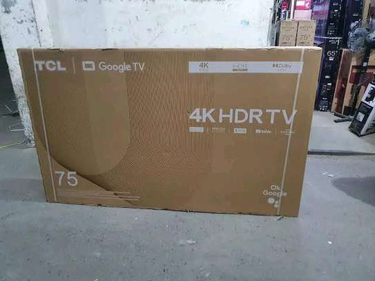 TCL 75 INCH P635 4K UHD HDR ANDROID SMART GOOGLE TV.2024 image 2