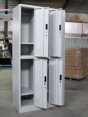 Office Cabinet : 6-Door Office Steel Polished Cabinet image 8