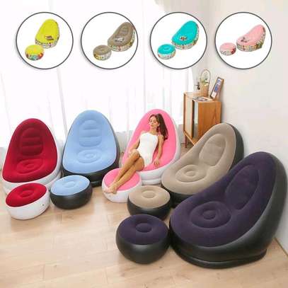 *Inflatable Deluxe Lounge / inflatable Seat  (2pcs Sets) image 4