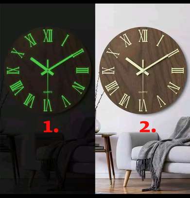 Decorative Luminous Wall Clock* image 1